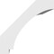 Ekena Millwork 4-in. W x 44-in. D x 44-in. H Imperial Architectural Grade PVC Knee Brace BRCP04X44X44IMP - alternate 4
